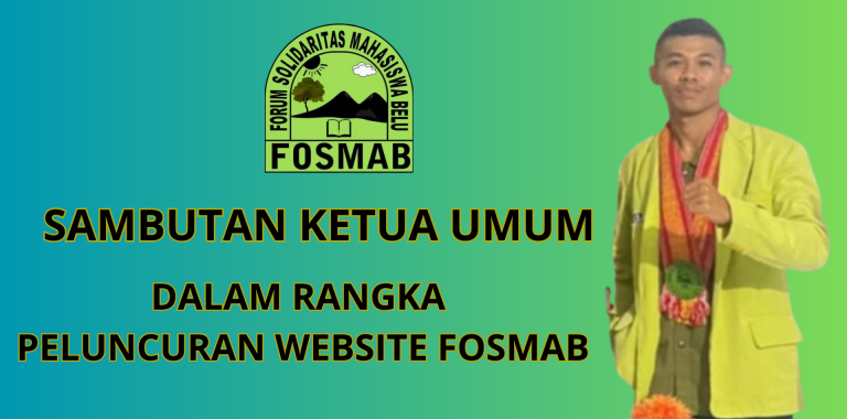 SAMBUTAN KETUA UMUM  DALAM RANGKA PELUNCURAN WEBSITE FOSMAB
